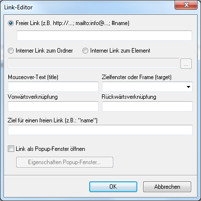 Der VIO.Matrix Link-Editor 